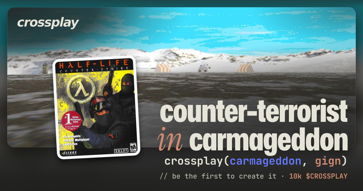 link card: counter-terrorist in carmageddon