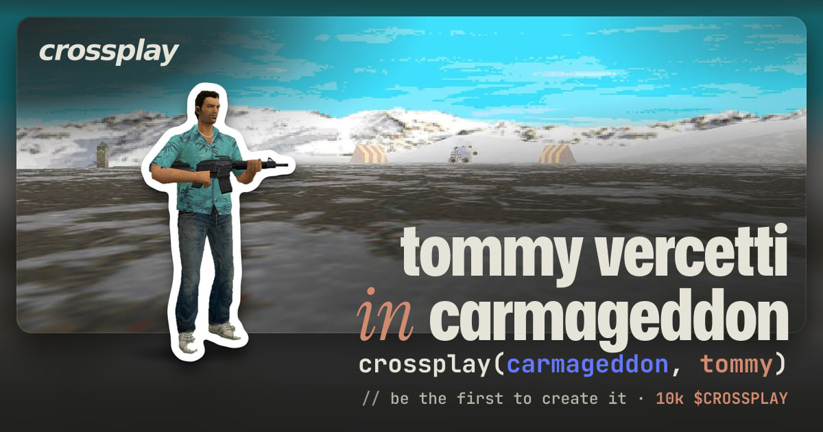 link card: tommy vercetti in carmageddon