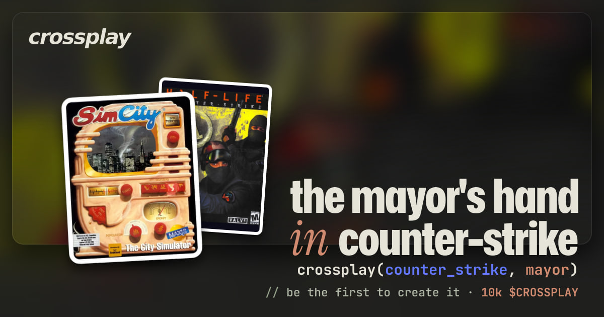 link card: the mayor's hand in counter-strike