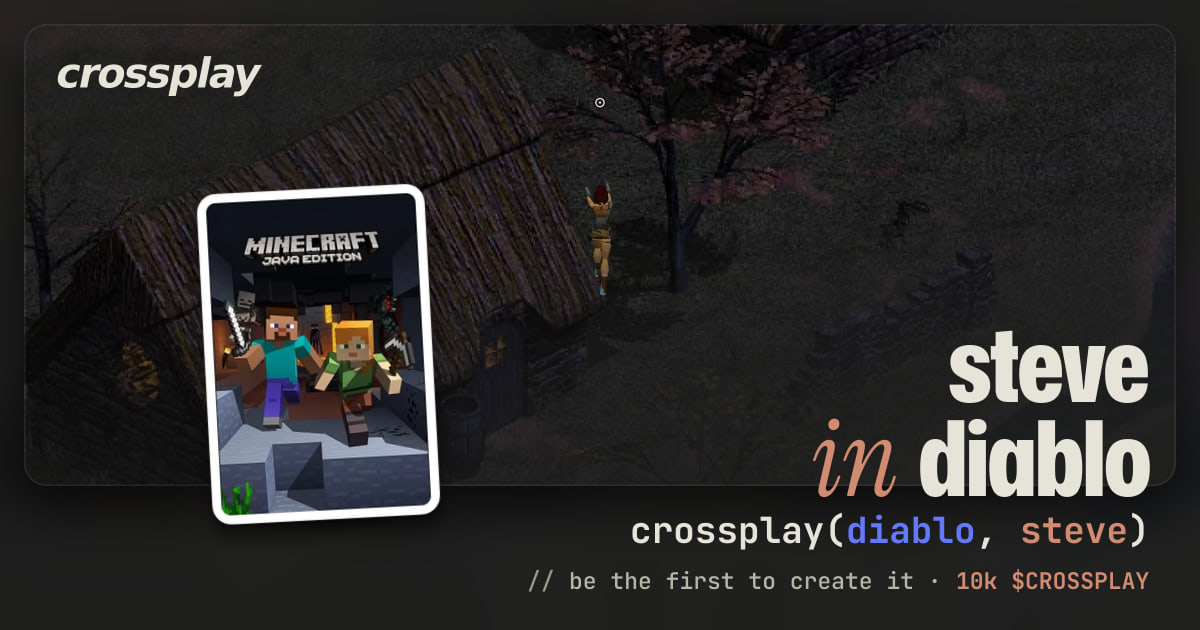 link card: steve in diablo