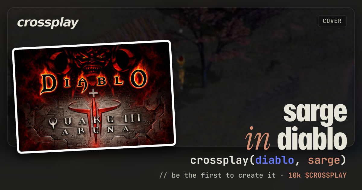 link card: sarge in diablo