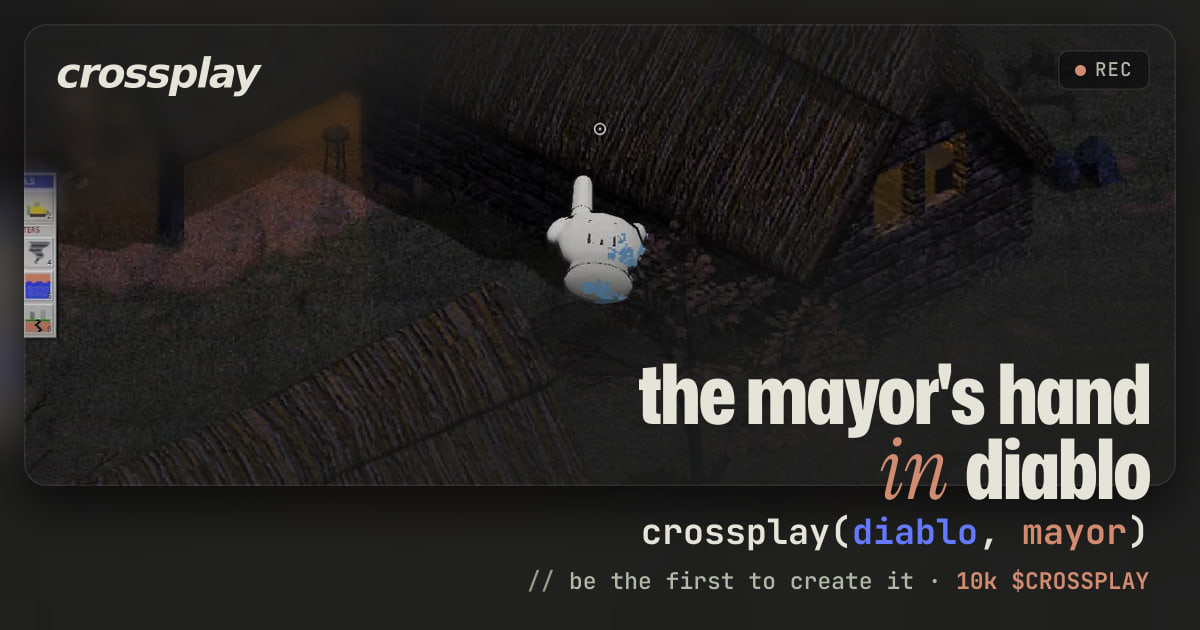 link card: the mayor's hand in diablo