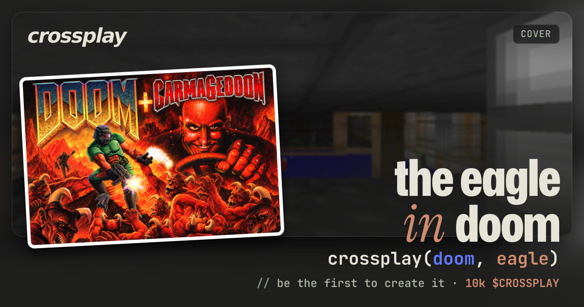 link card: the eagle in doom