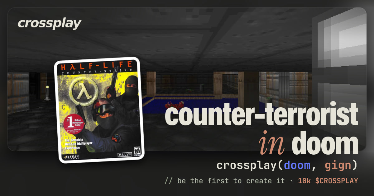 link card: counter-terrorist in doom