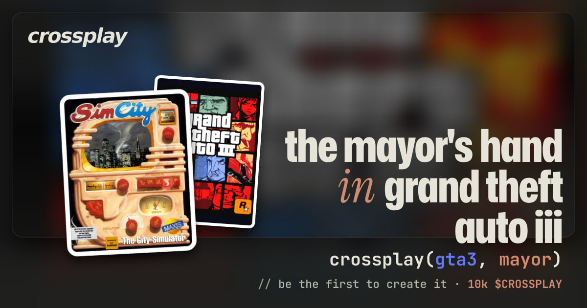 link card: the mayor's hand in grand theft auto iii