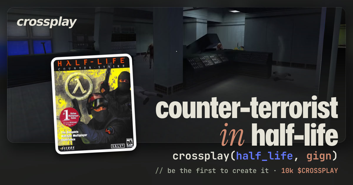 link card: counter-terrorist in half-life