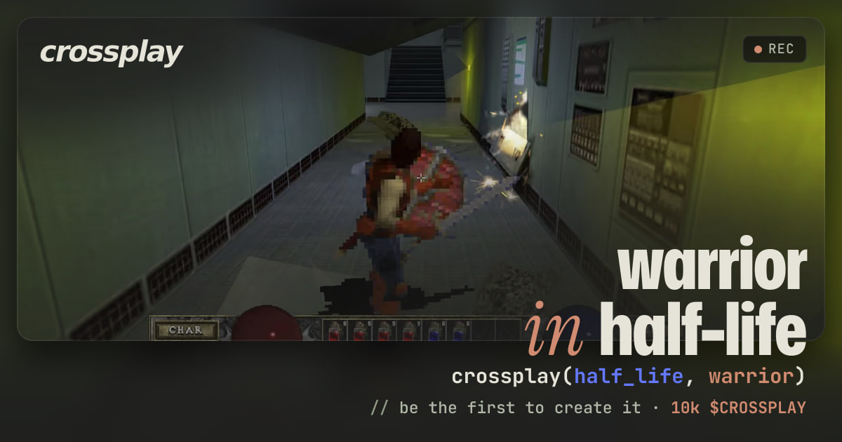 link card: warrior in half-life