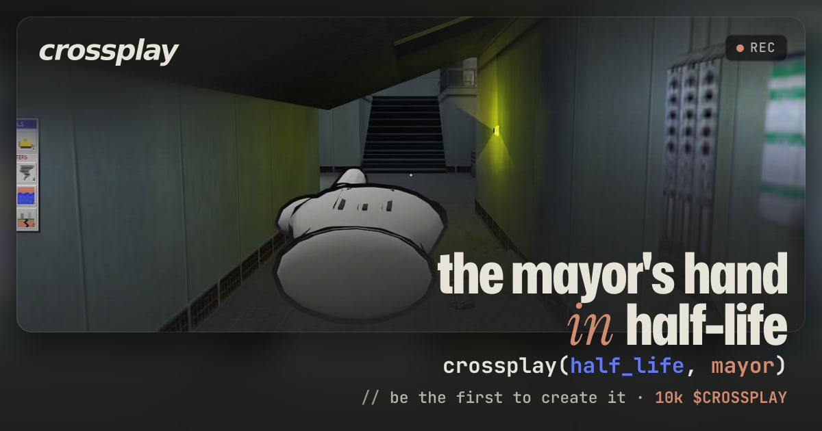 link card: the mayor's hand in half-life