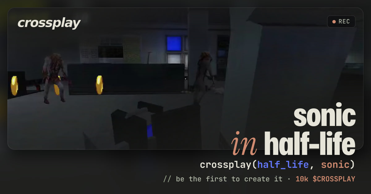 link card: sonic in half-life