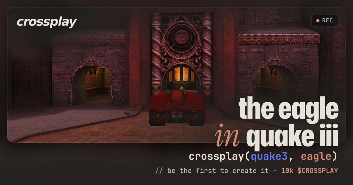 link card: the eagle in quake iii