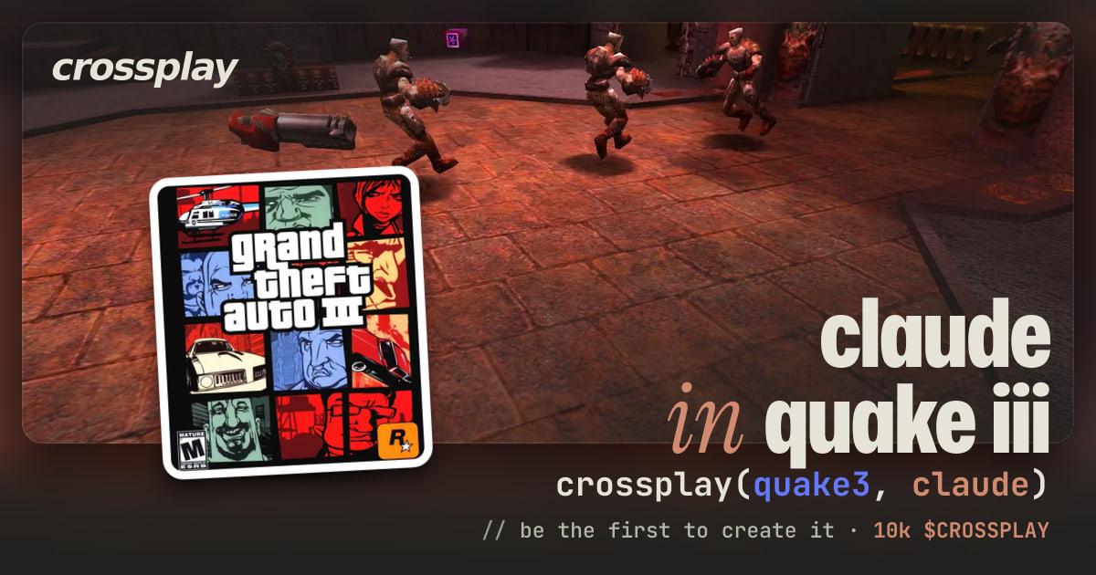 link card: claude in quake iii