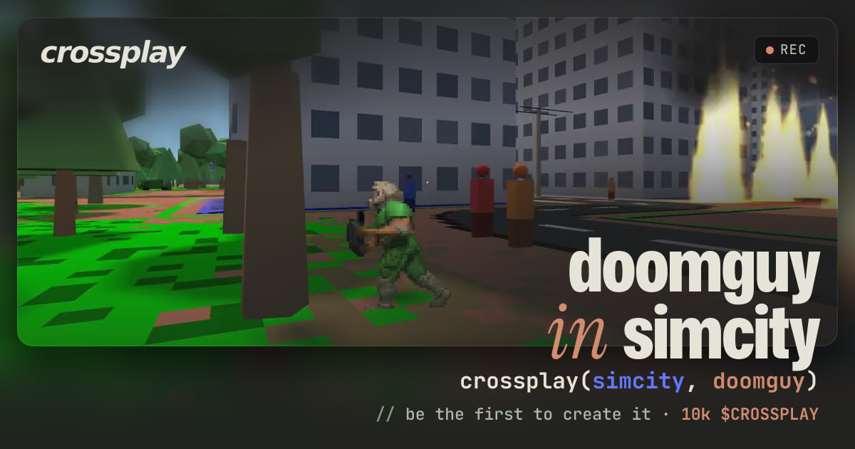 link card: doomguy in simcity