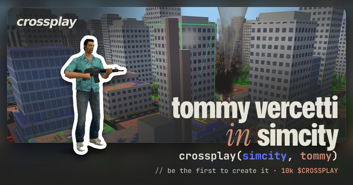 link card: tommy vercetti in simcity
