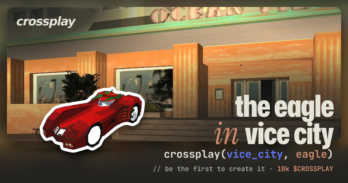 link card: the eagle in vice city